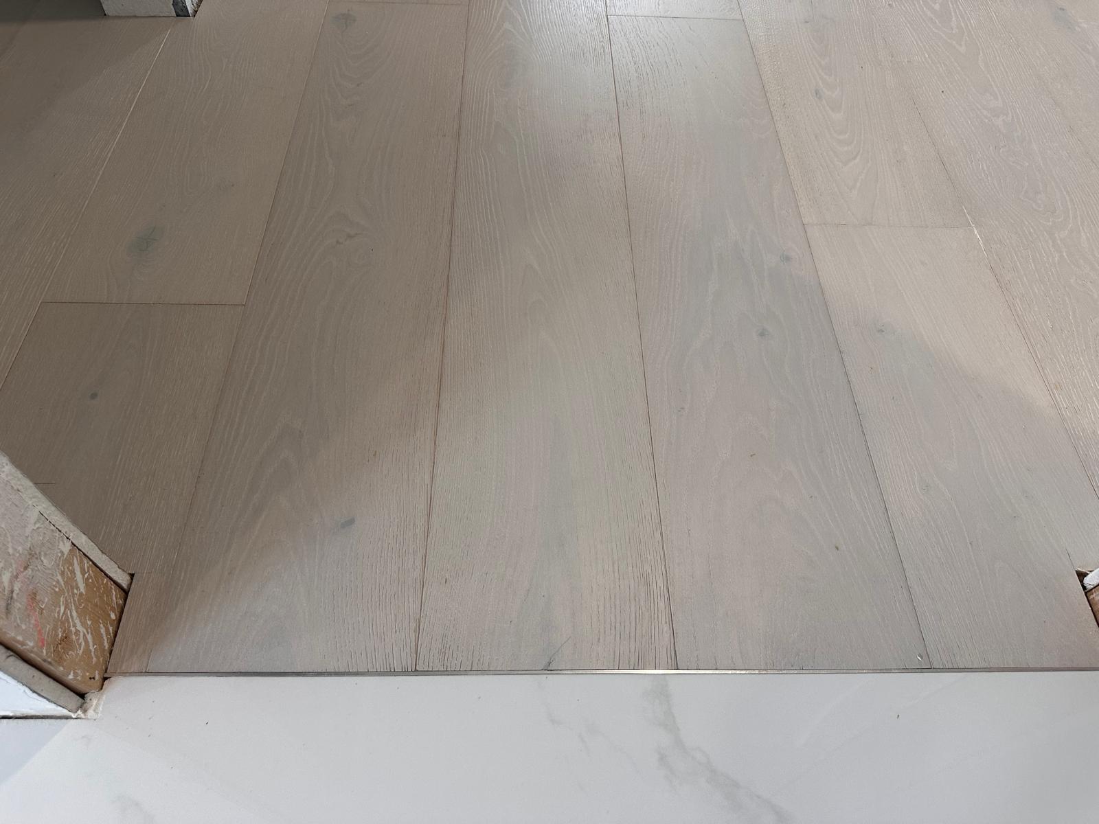 Engineered Floors installed in closet room in palm beach house