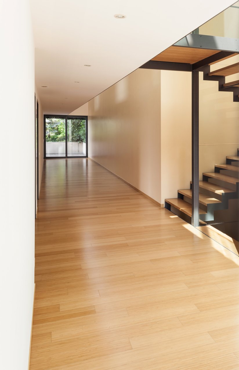 Engineered wood floors installed in luxury home by florida hardwood floors
