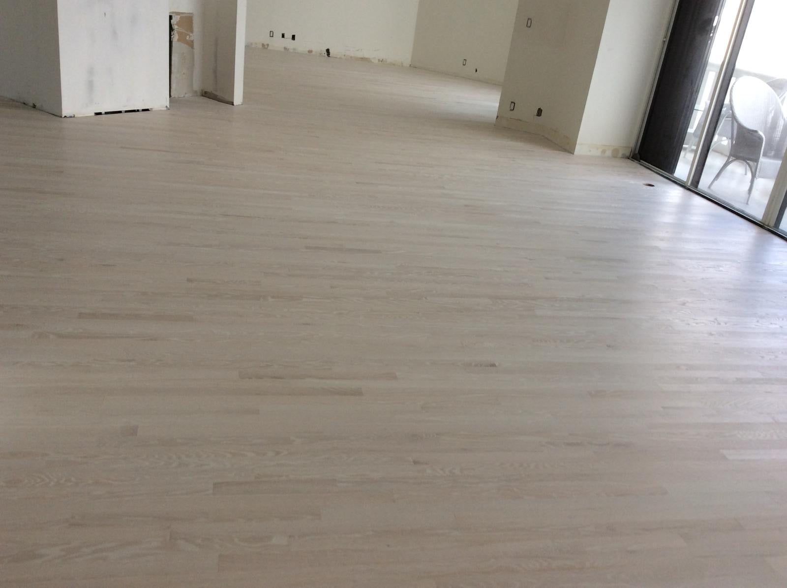 sanded white oak floors in miami beach