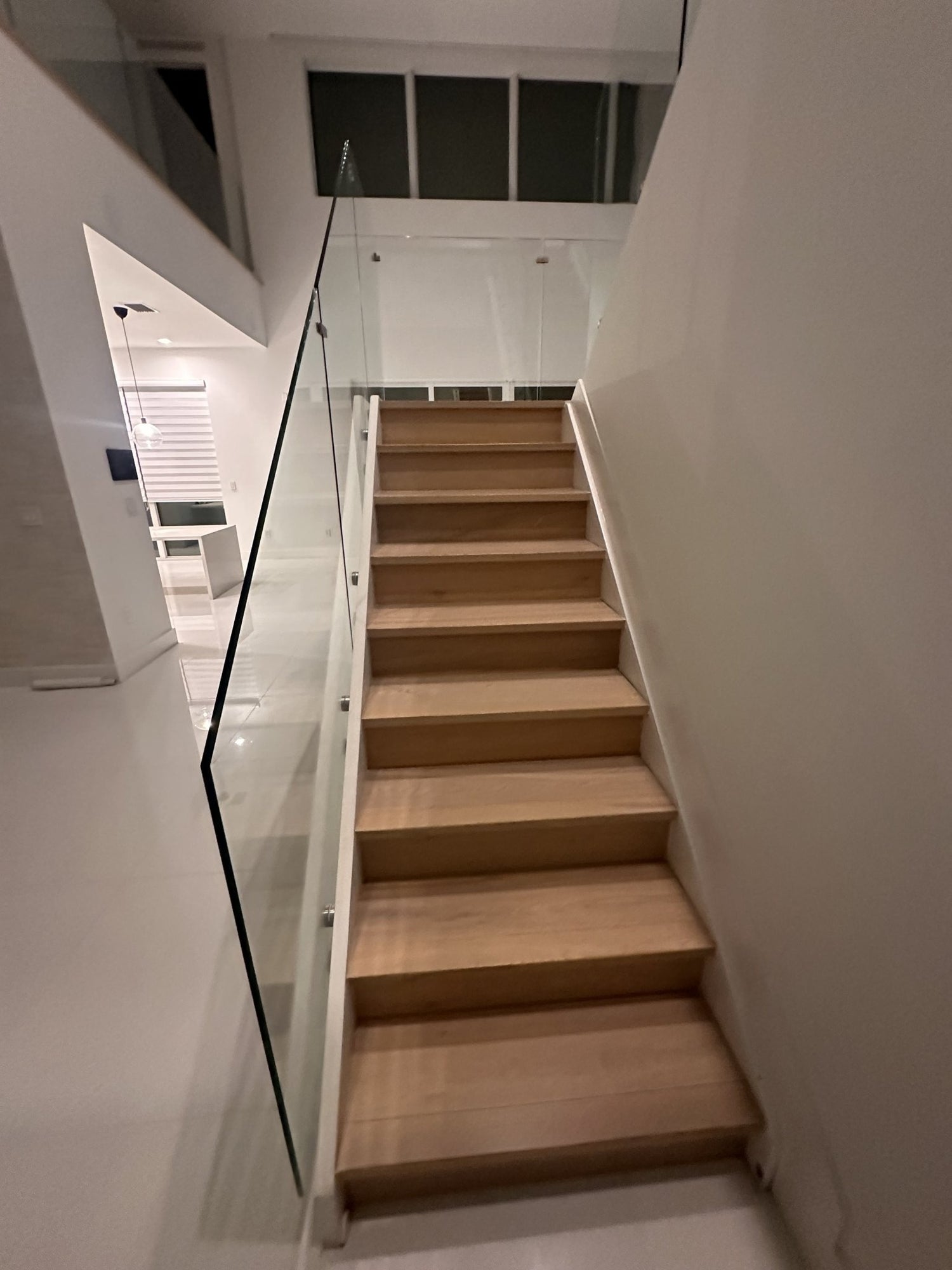 engineered stair case installed in miami