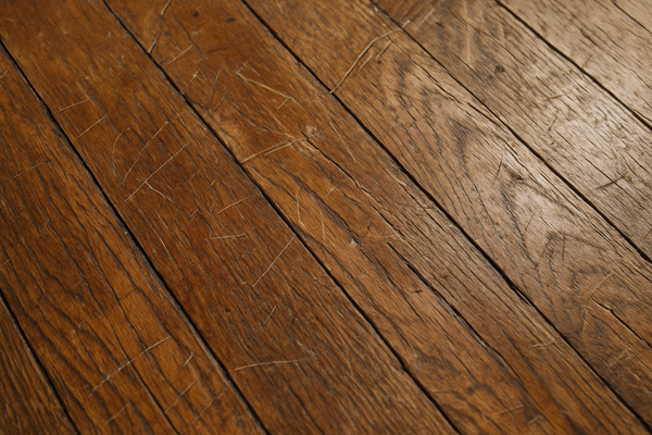 scratched wood floors